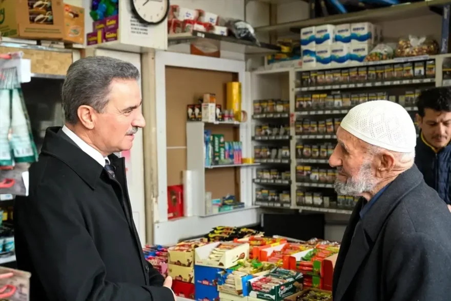 Vali Aydın Baruş Esnafla Buluştu ve Taleplerini Dinledi
