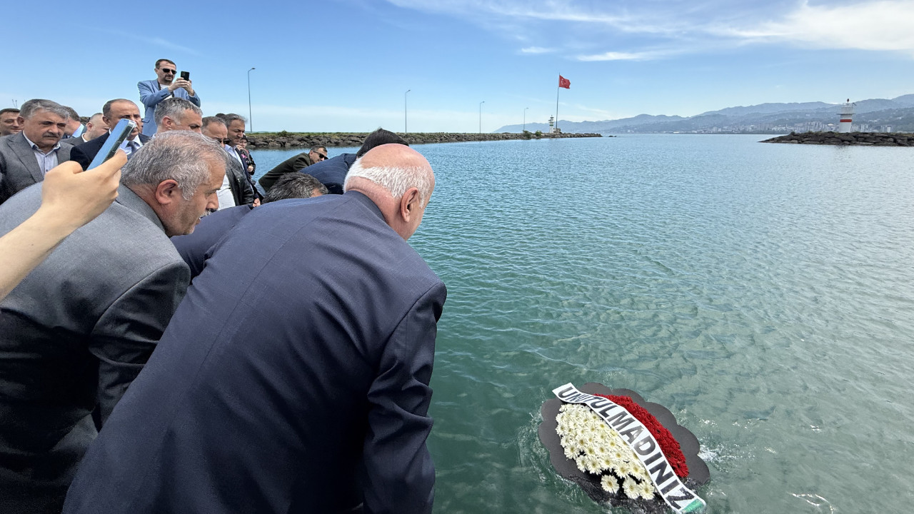 Trabzon’da 26 Yıl Önceki Deniz Faciasında Hayatını Kaybedenler Anıldı