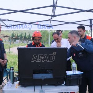 Çankırı’da heyelan tatbikatıyla afet hazırlığı test edildi